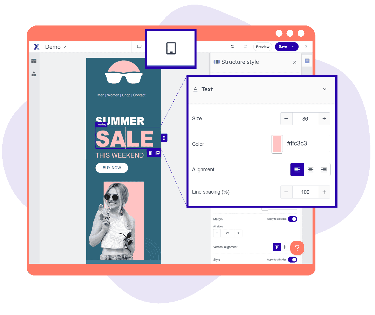 Flexmail builder